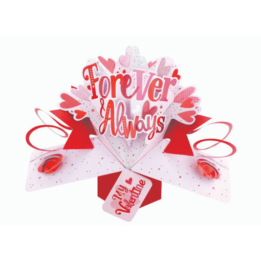 Picture of FOREVER AND ALWAYS POP UP CARD